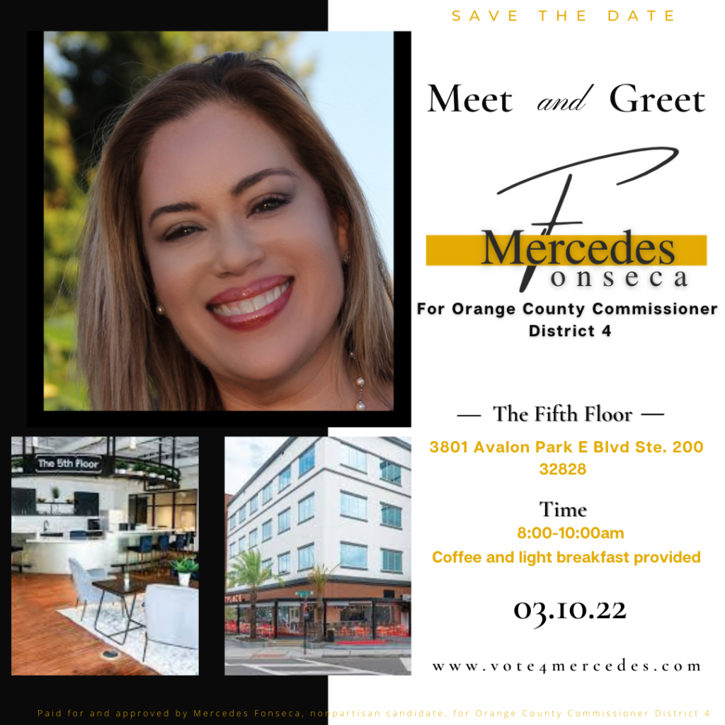 Meet and Greet with Mercedes Fonseca The 5th Floor Orlando The 5th